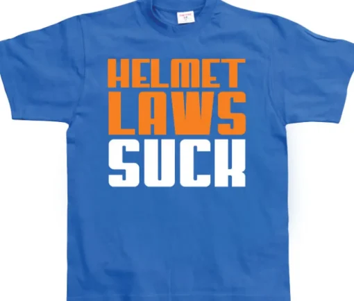 Helmet Laws Suck T-Shirt