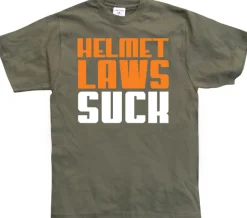 Helmet Laws Suck T-Shirt
