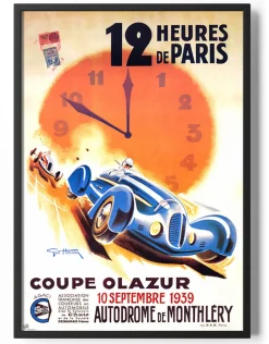 12 Heures De Paris Poster
