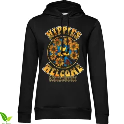 Hippies Welcome Girly Hoodie