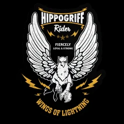 Hippogriff Rider Sticker