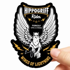 Hippogriff Rider Sticker