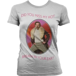 Hot Breath In You Ear Girly T-Shirt