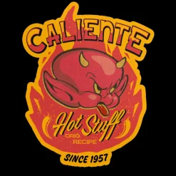 Hot Stuff Caliente Sticker