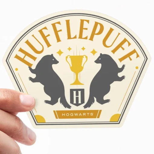 Hufflepuff Label Sticker
