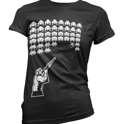 Hunting Invaders Girly T-shirt