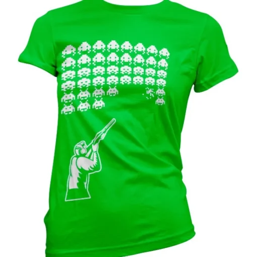 Hunting Invaders Girly T-shirt