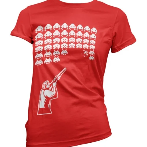 Hunting Invaders Girly T-shirt