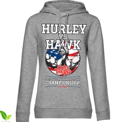 Hurley Vs. Hawk Girly Girls Hoodie