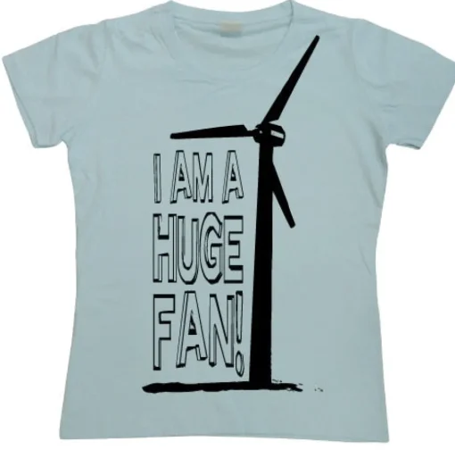 I Am A Huge Fan! Girly T-shirt