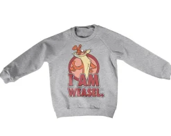 I Am Weasel Kids Sweatshirt