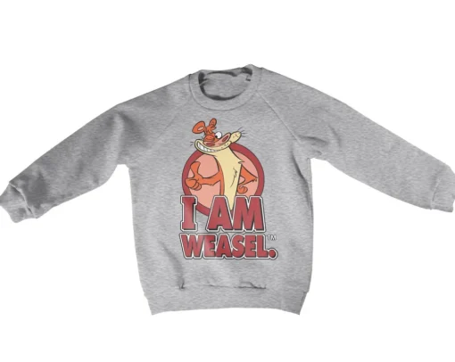 I Am Weasel Kids Sweatshirt