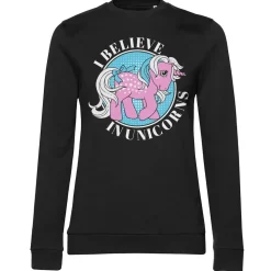 I Believe In Unicorns Girly Sweatshirt