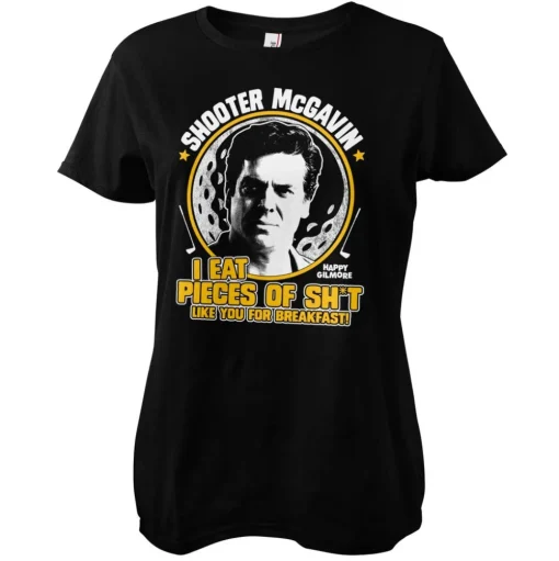 I Eat Pieces Of Sh't Like You For Breakfast Girly Tee
