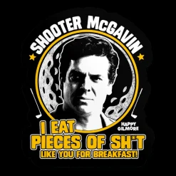 I Eat Pieces Of Sh*t Like You For Breakfast Sticker