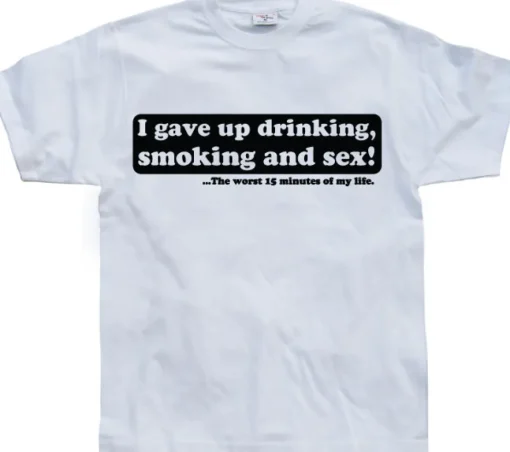 I Gave Up Drinking... T-Shirt