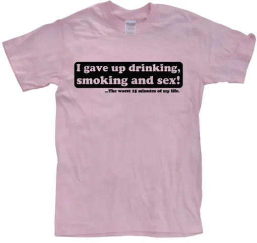 I Gave Up Drinking... T-Shirt