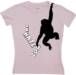 I Hate Zoo Girly T-shirt