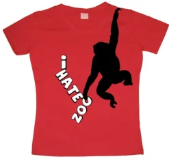 I Hate Zoo Girly T-shirt