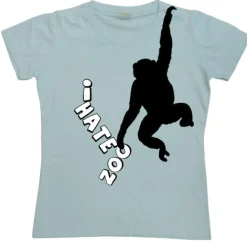 I Hate Zoo Girly T-shirt