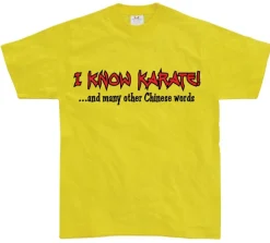 I Know Karate T-Shirt