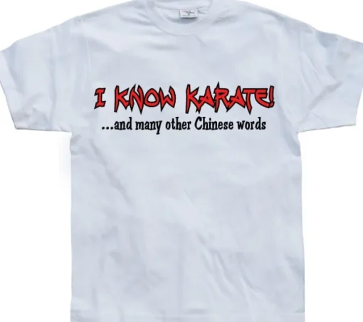 I Know Karate T-Shirt