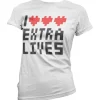 I Love Extra Lives Girly Tee