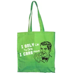 I Only Lie To Girls Tote Bag