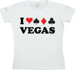 I Play Vegas Girly T-shirt