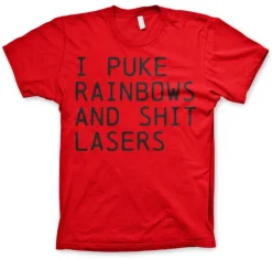 I Puke Rainbows And Shit Rainbows T-Shirt