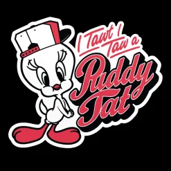 I Tawt I Taw A Puddy Tat Sticker