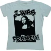 I Was Framed Girly T-shirt