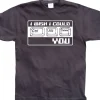 I Wish I Could CTR-ALT-DEL You! T-Shirt