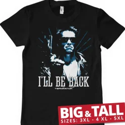 I'll Be Back - Duotone Big & Tall T-Shirt