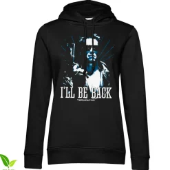 I'll Be Back - Duotone Girls Hoodie