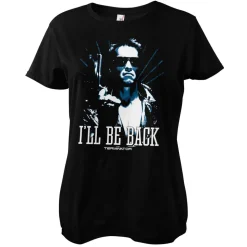 I'll Be Back - Duotone Girly Tee