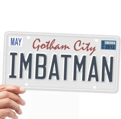 I'm Batman License Plate Sticker