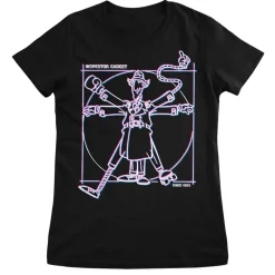 Inspector Gadget - Vitruvian Man Girly Tee
