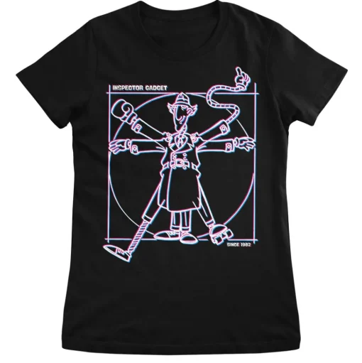 Inspector Gadget - Vitruvian Man Girly Tee