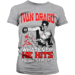 Ivan Drago - The Siberian Bull Girly Tee