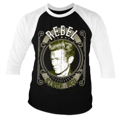James Dean - Rebel Since 1931 Baseball 3/4 Sleeve Tee