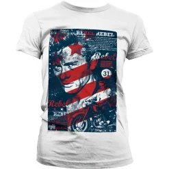 James Dean - Washed Poster Girly Tee