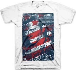 James Dean - Washed Poster T-Shirt