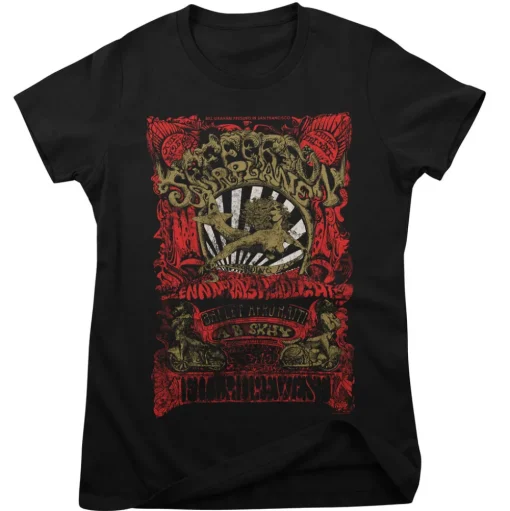 Jefferson Airplane In San Fransisco Poster Girly Tee