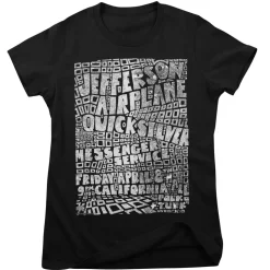 Jefferson Airplane Quicksilver Messenger Service Girly Tee