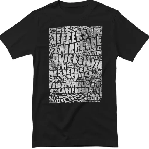 Jefferson Airplane Quicksilver Messenger Service T-Shirt