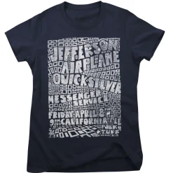 Jefferson Airplane Quicksilver Messenger Service Girly Tee