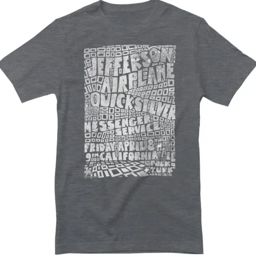Jefferson Airplane Quicksilver Messenger Service T-Shirt