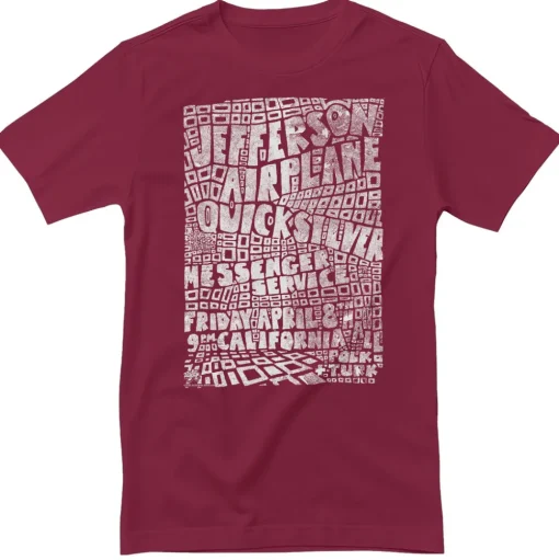 Jefferson Airplane Quicksilver Messenger Service T-Shirt