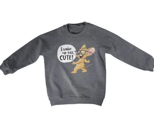 Jerry - I Woke Up This Cute Kids Sweatshirt